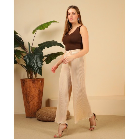 KADIN TESSETTÜR PİLİSELİ ŞİFON PANTALON KADIN TESSETTÜR PİLİSELİ ŞİFON PANTALON